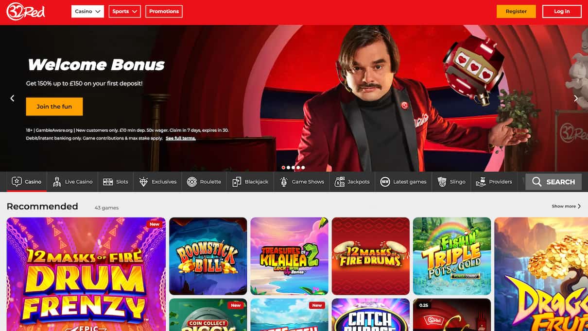 32Red Casino Review