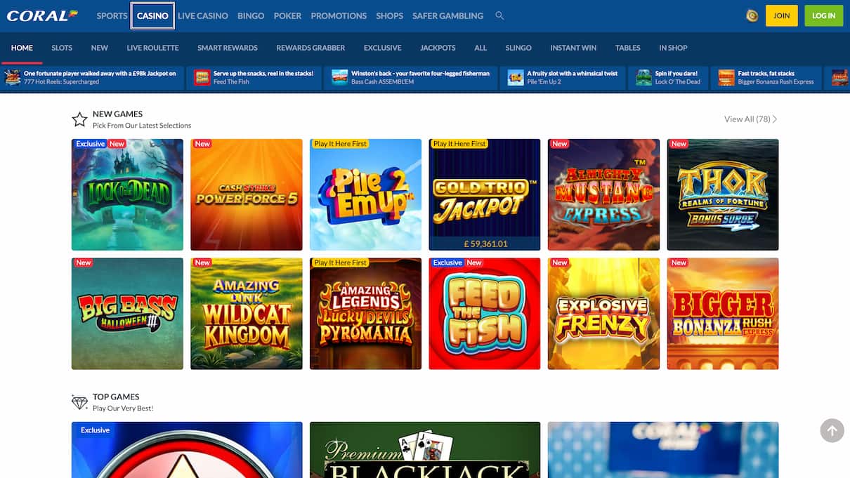 Coral Casino Review