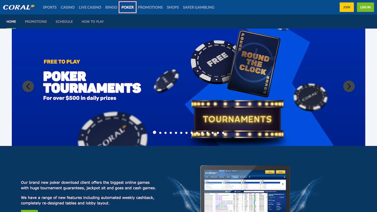 Coral Poker Review