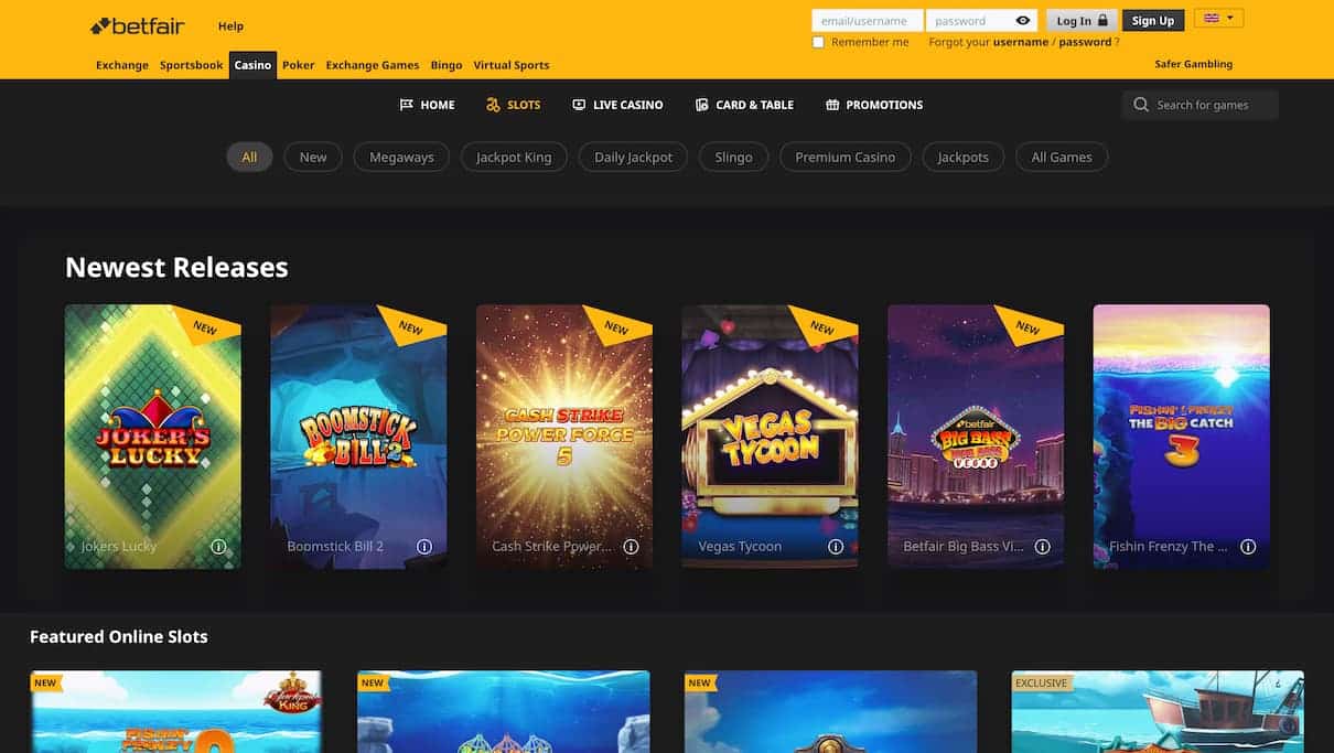 Betfair Casino Review