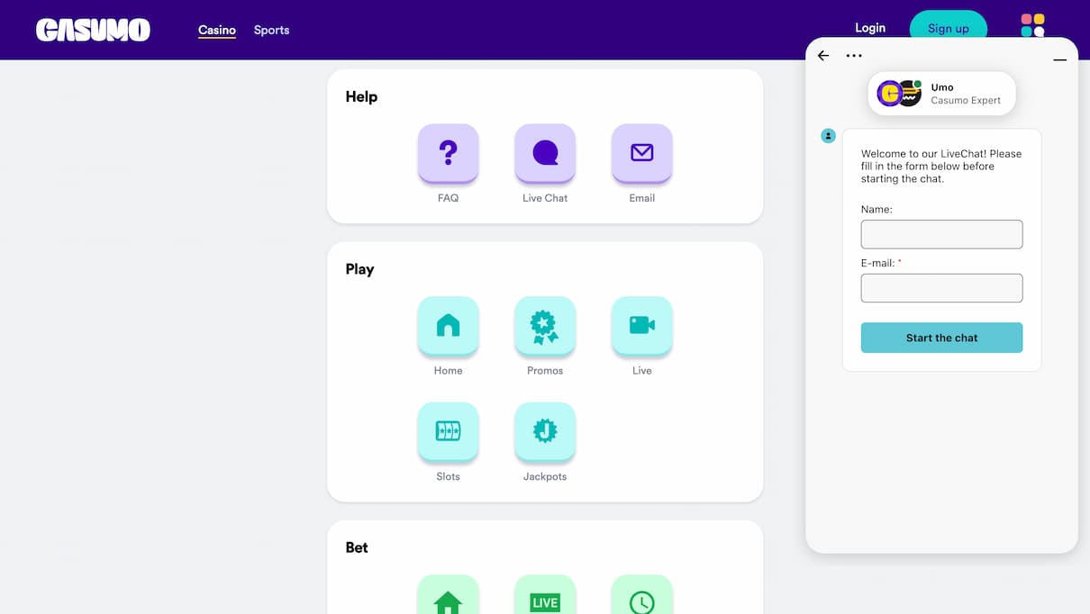 Casumo Customer Care Review