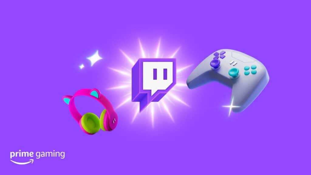 Amazon Layoffs hit Twitch - Amazon Prime Gaming and Twitch logo with controller and headset
