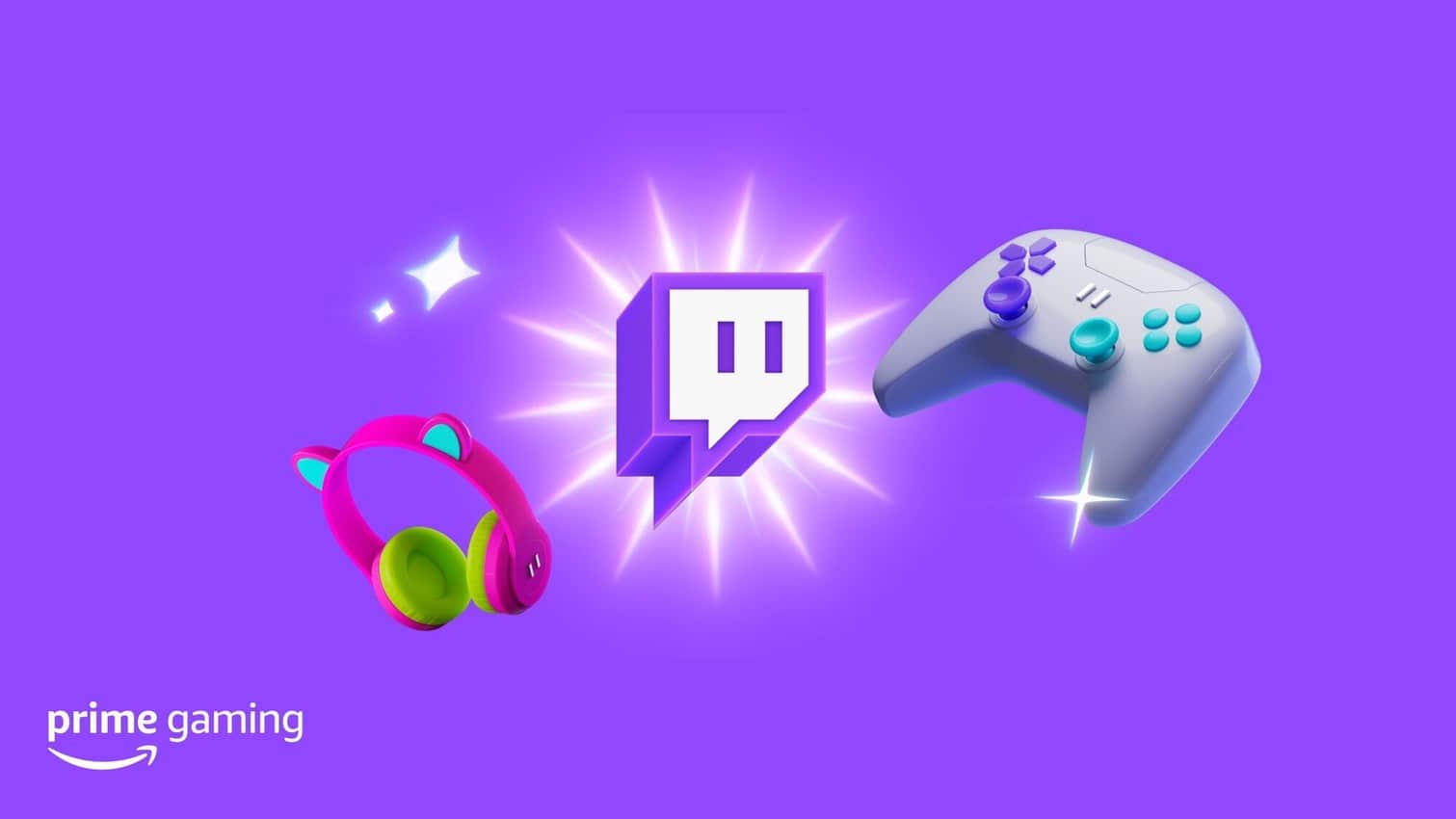 Amazon Layoffs hit Twitch - Amazon Prime Gaming and Twitch logo with controller and headset