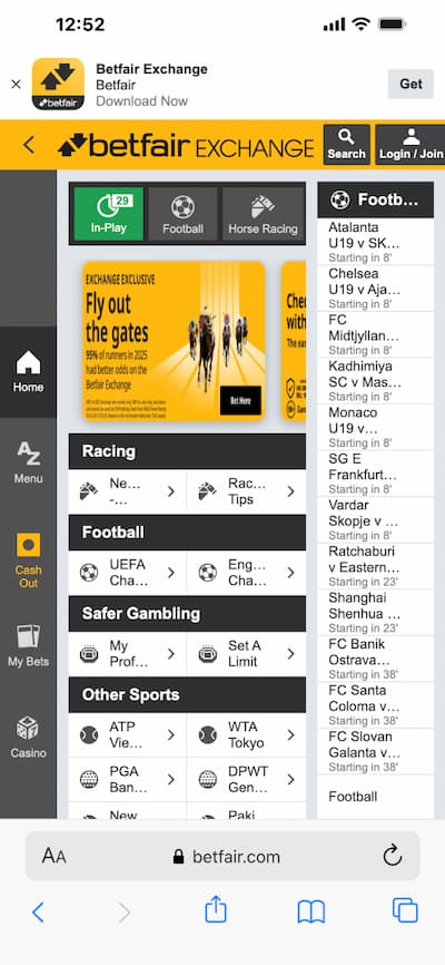 Betfair App Review