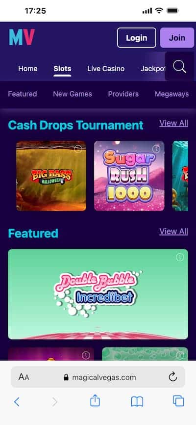 Magical Vegas App review