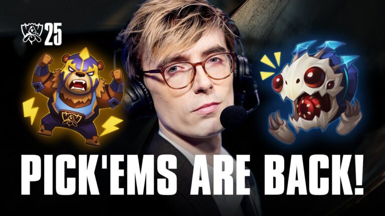 League of Legends Worlds 2025 Pick'Ems and Crystal Ball released
