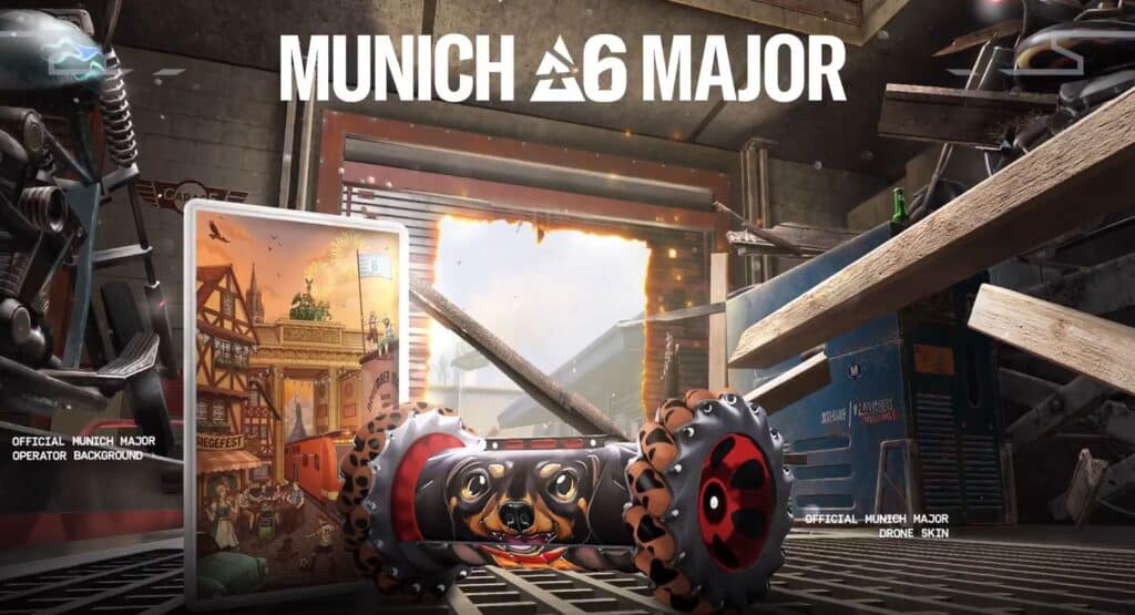 BLAST R6 Siege X Munich Major in-game cosmetics