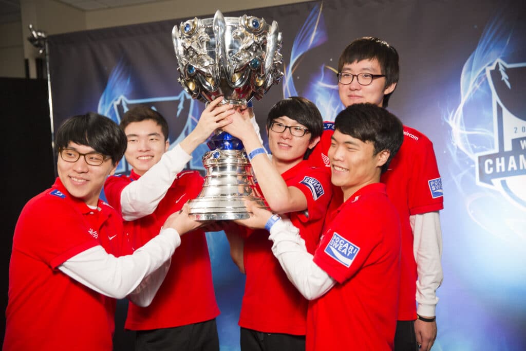 Faker and SKT T1's first Worlds win in 2013