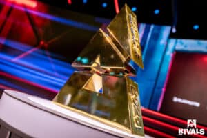 blast rivals fall 2025 - pictured: blast rivals trophy from spring tournament
