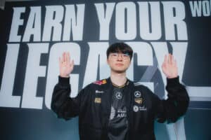 Faker T1 at Worlds 2025