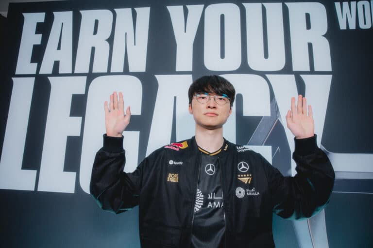 Faker T1 at Worlds 2025