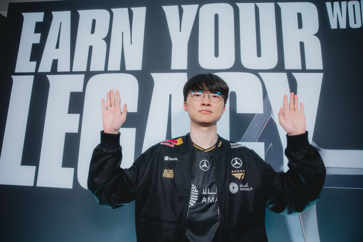 Faker T1 at Worlds 2025