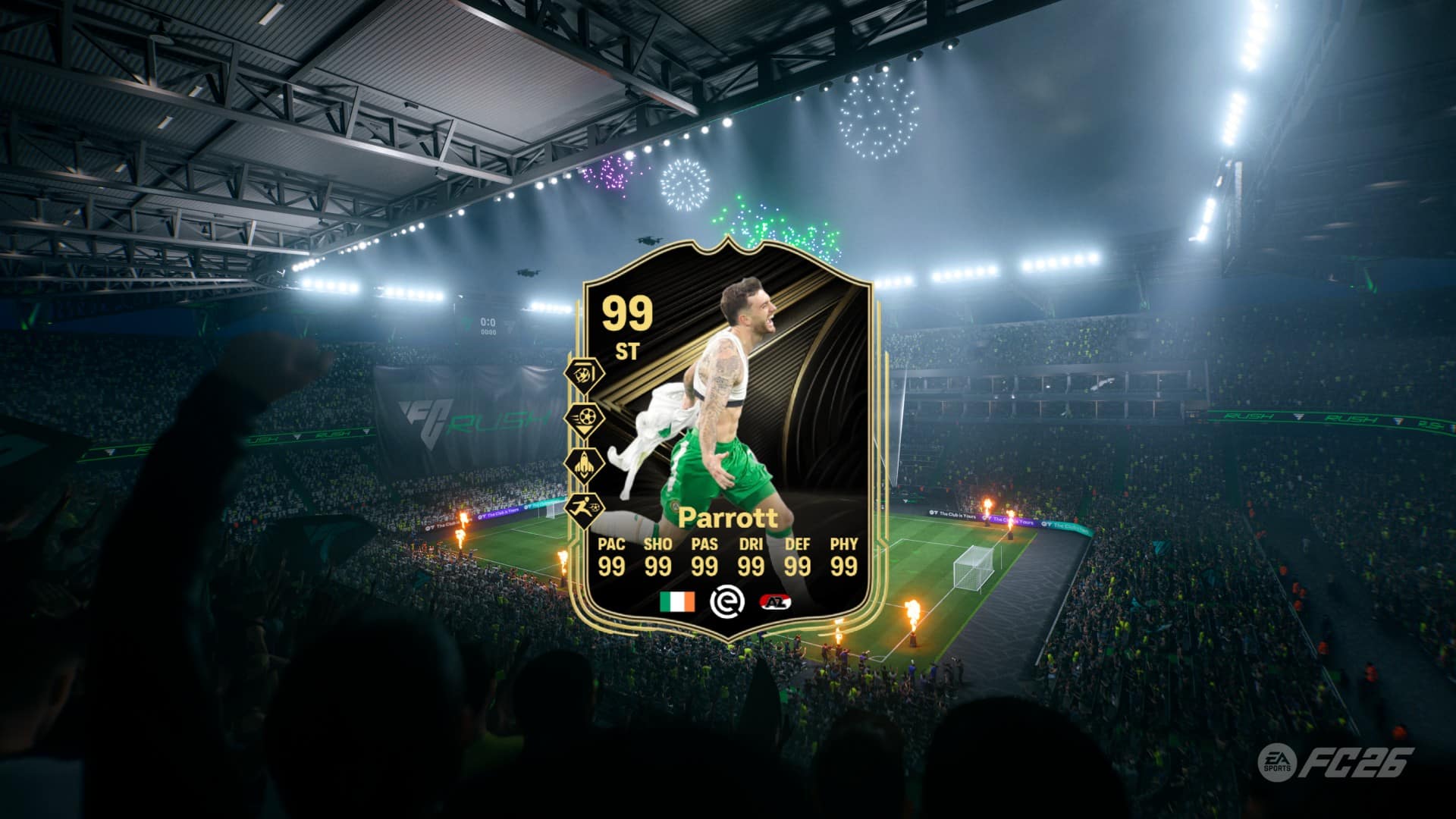 Ireland hero Troy Parrott set for crazy EA FC 26 Ultimate Team card