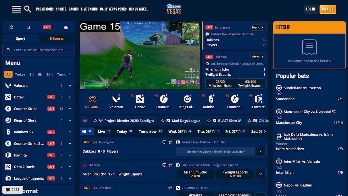 Dream Vegas Sports Betting Review