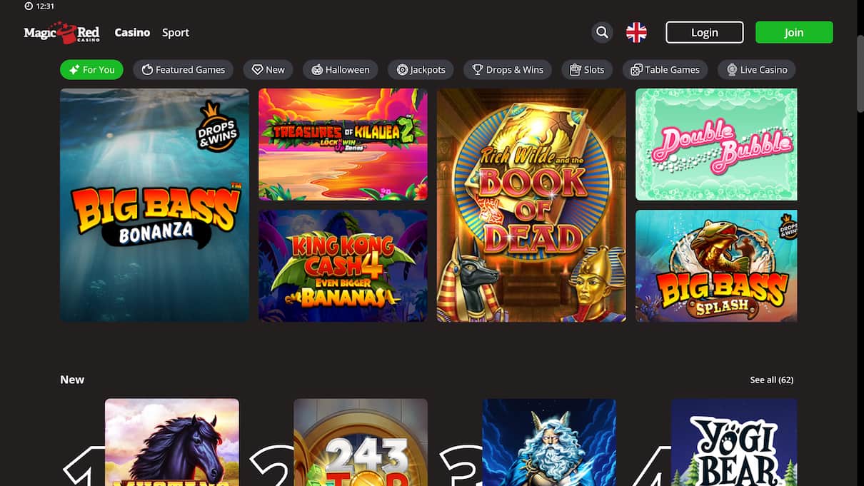 Magic Red Casino Review