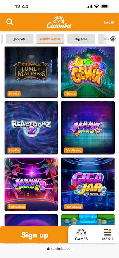 Casimba Casino App Review