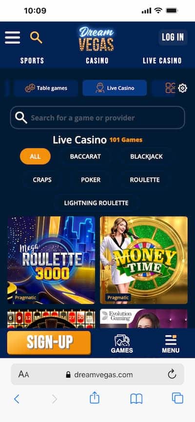 Dream Vegas App Review