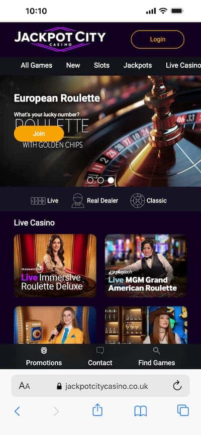 Jackpot City Casino App Review