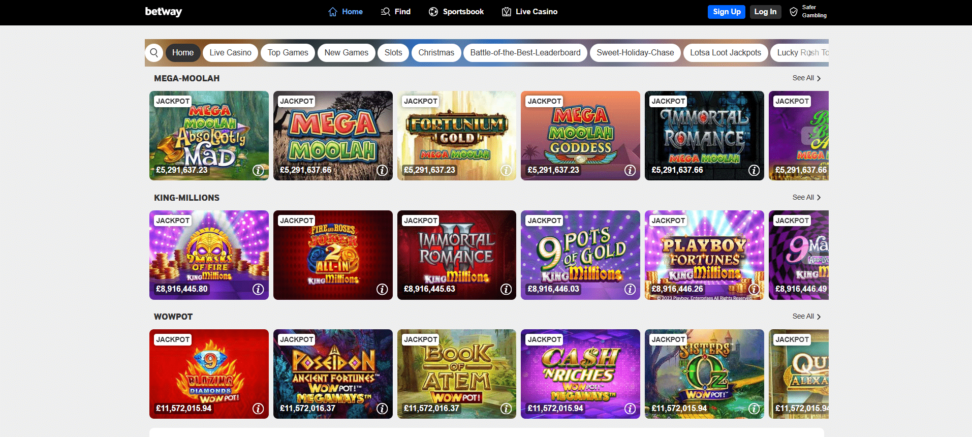 Betway Casino Review