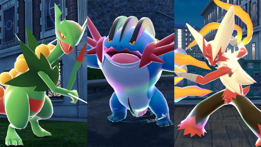 Hoenn starter Mega Evolutions coming to Pokémon Legends Z-A