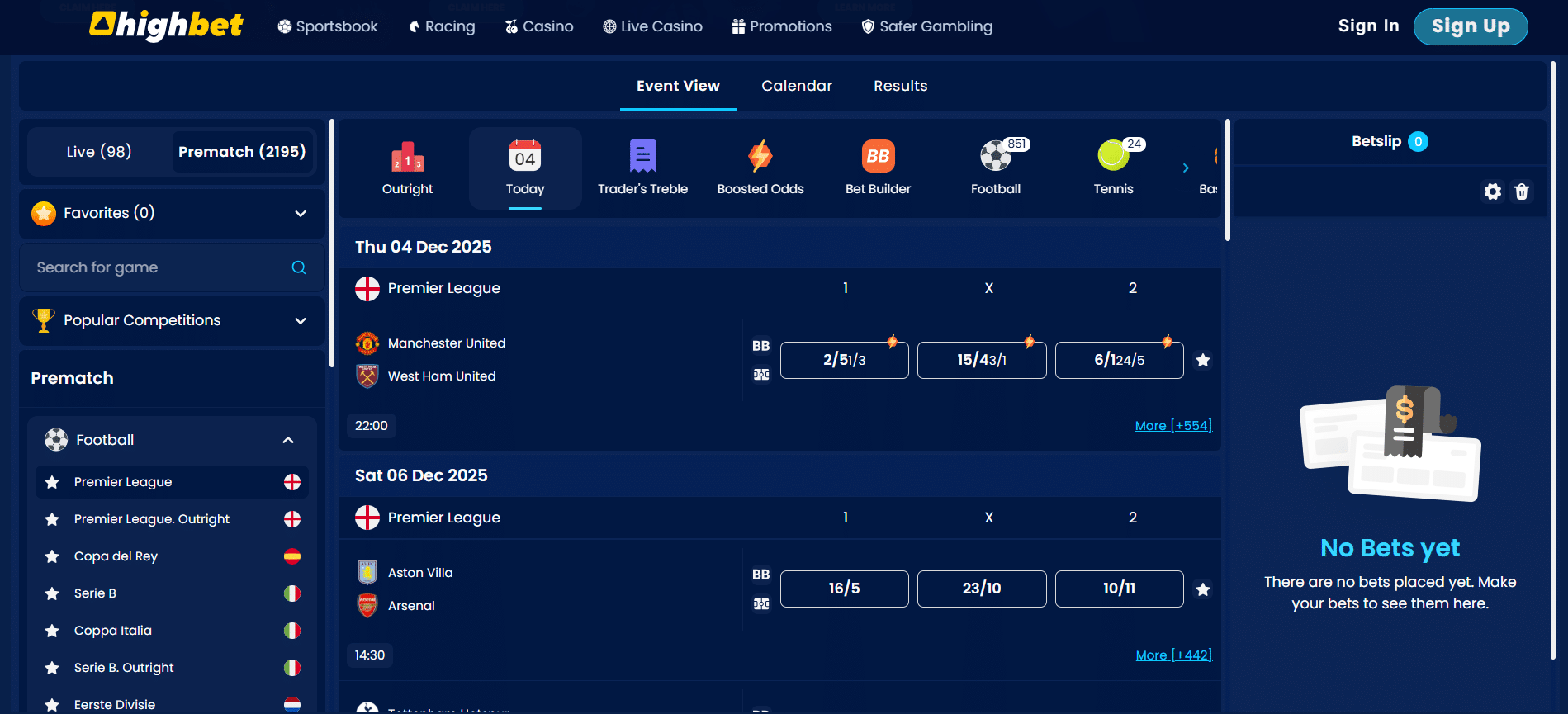Highbet Google Pay Betting Sites