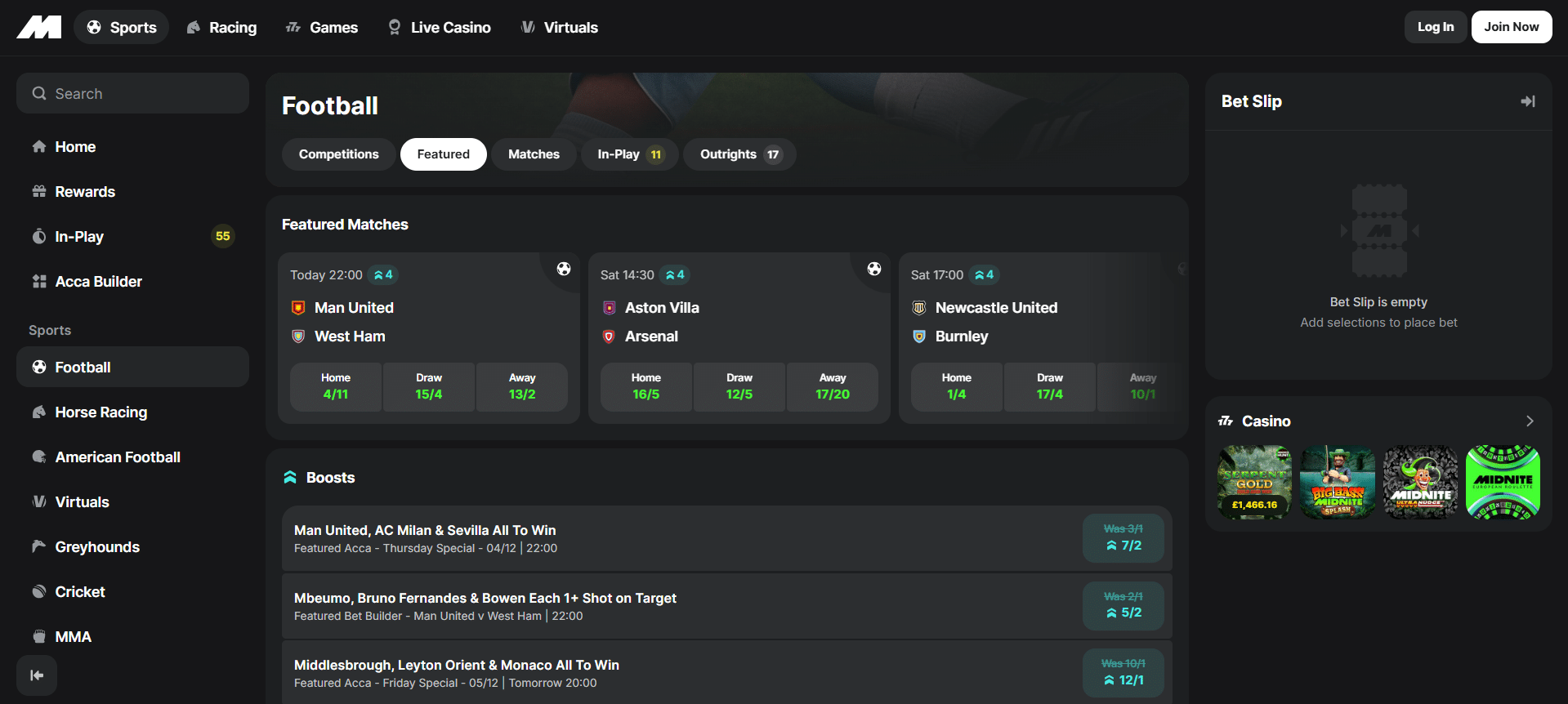 Midnite Google Pay Betting Sites
