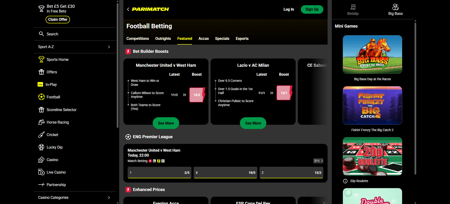 Parimatch Google Pay Betting Sites
