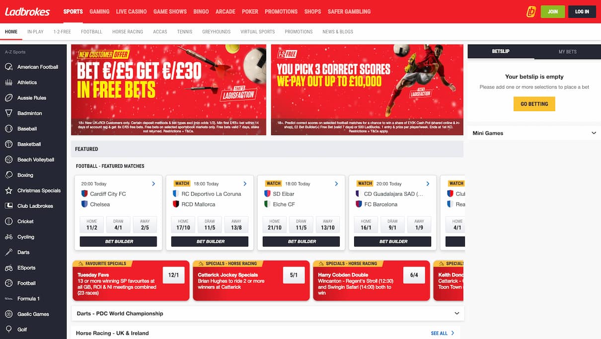 Ladbrokes Revolut Betting Site
