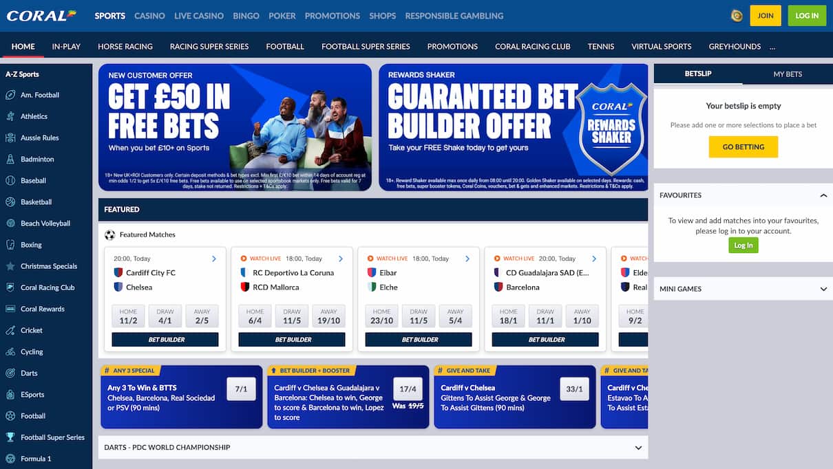 Coral Revolut Betting Site