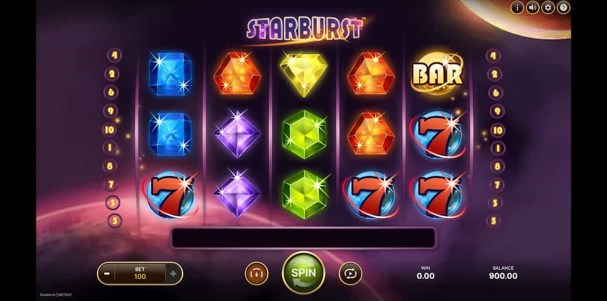 NetEnt Starburst Slot