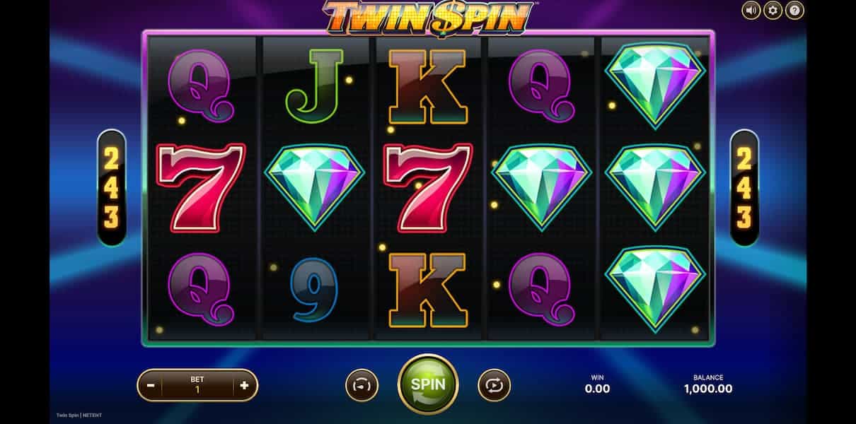 NetEnt Twin Spin Slot