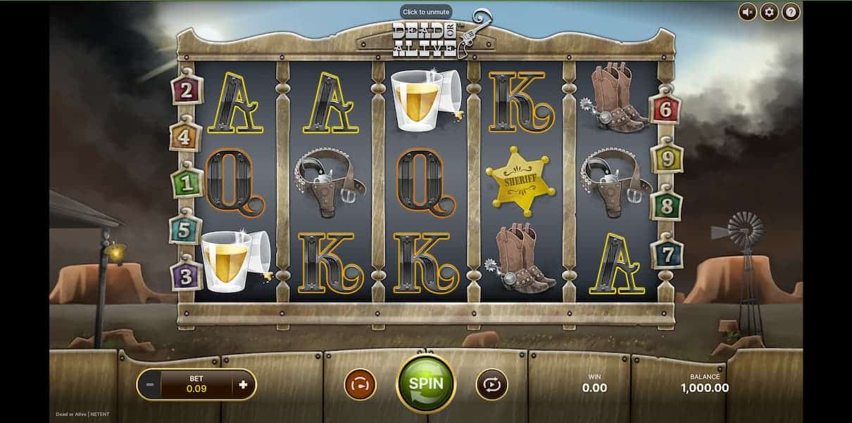 NetEnt Dead or Alive Slot