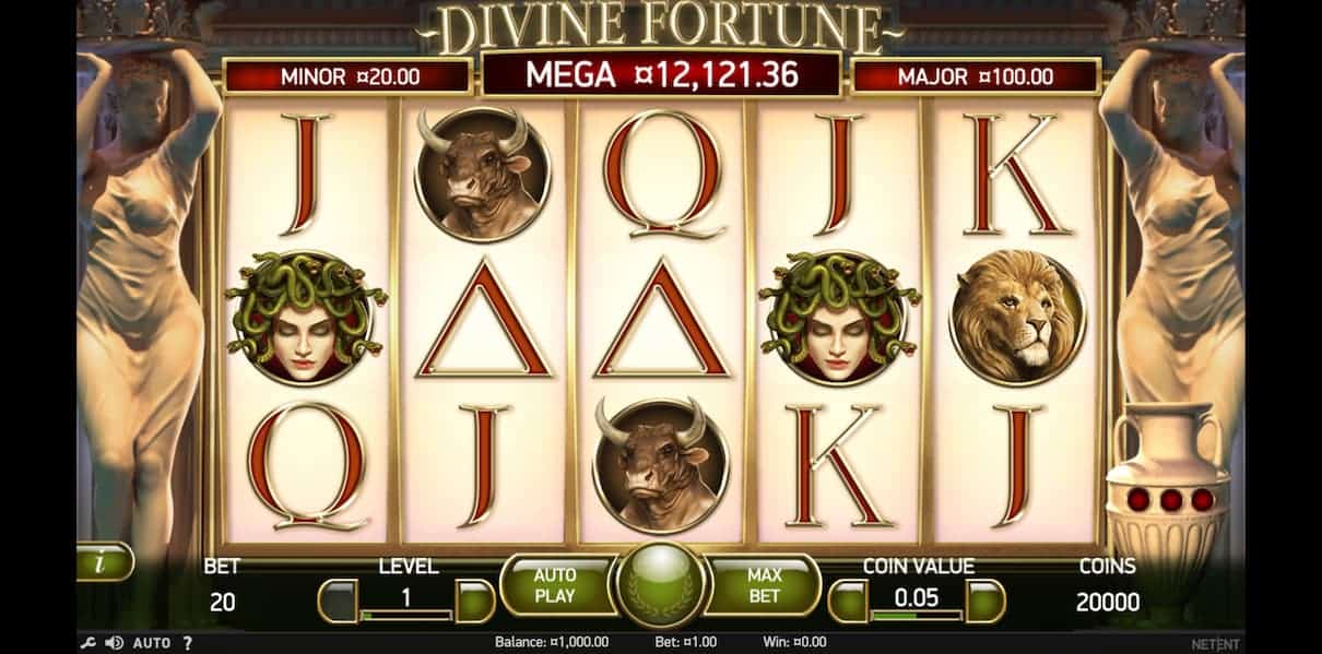 NetEnt Divine Fortune Slot