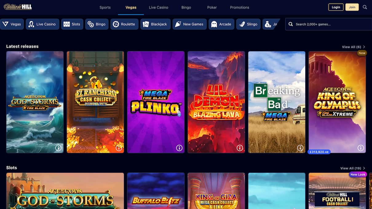William Hill Best Playtech Casino