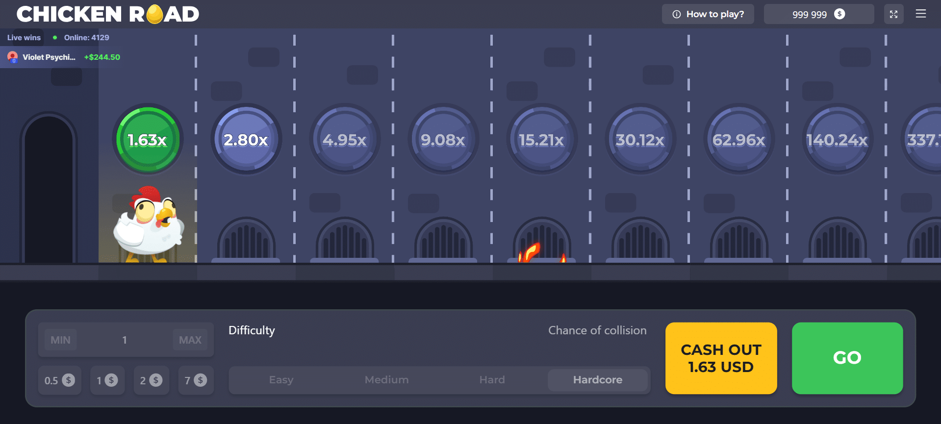 Step 4 Press the Play Button