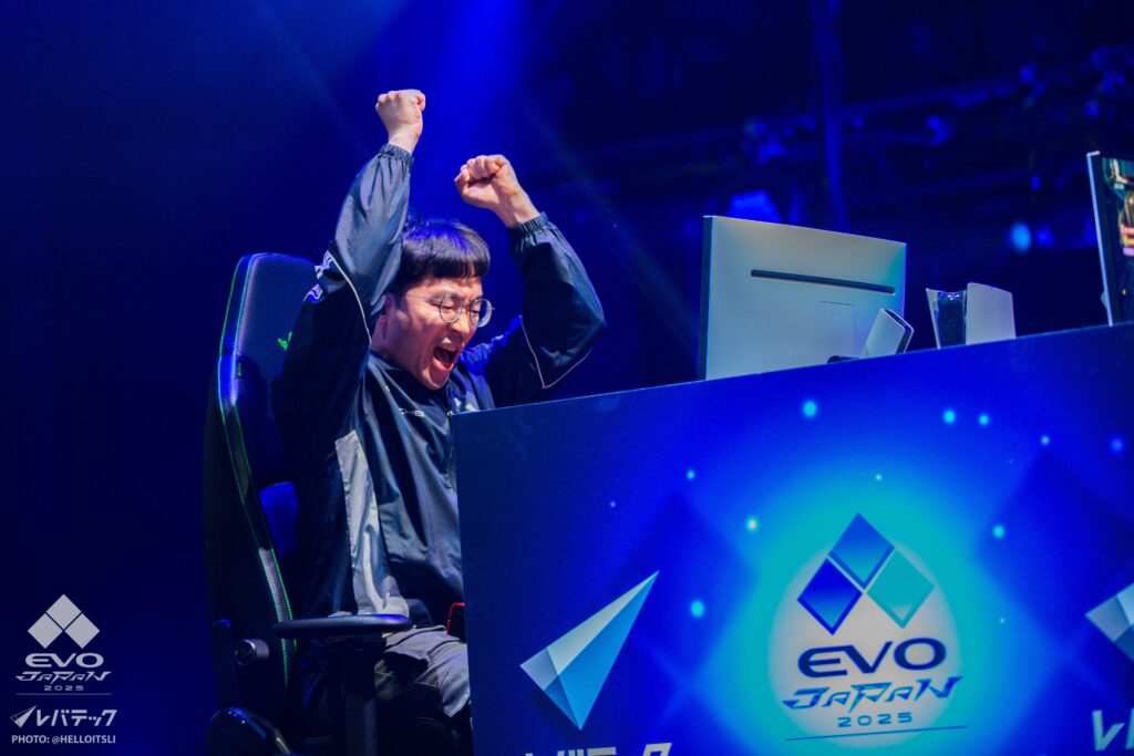 competitor at EVO Japan 2025