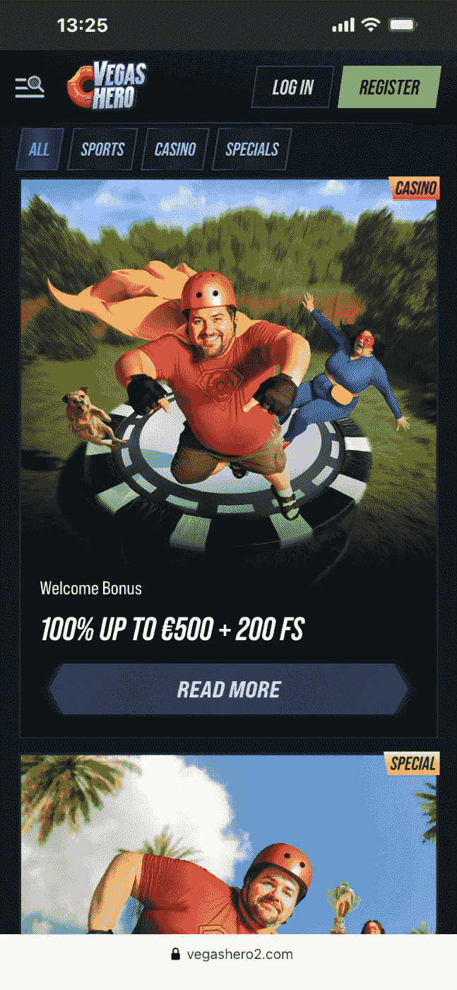 Vegas Hero Casino Bonus Codes & Review 2026