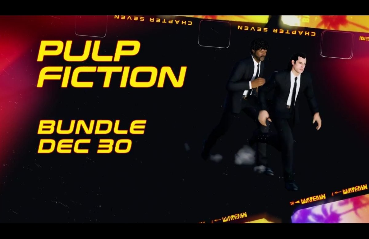 Pulp Fiction Fortnite Hollywood skins