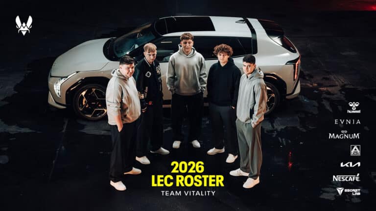 Team Vitality confirm LEC 2026 roster with Humanoid