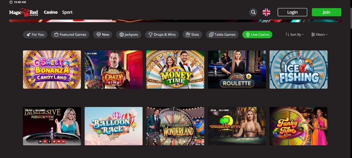 Magic Red Evolution Gaming Casinos