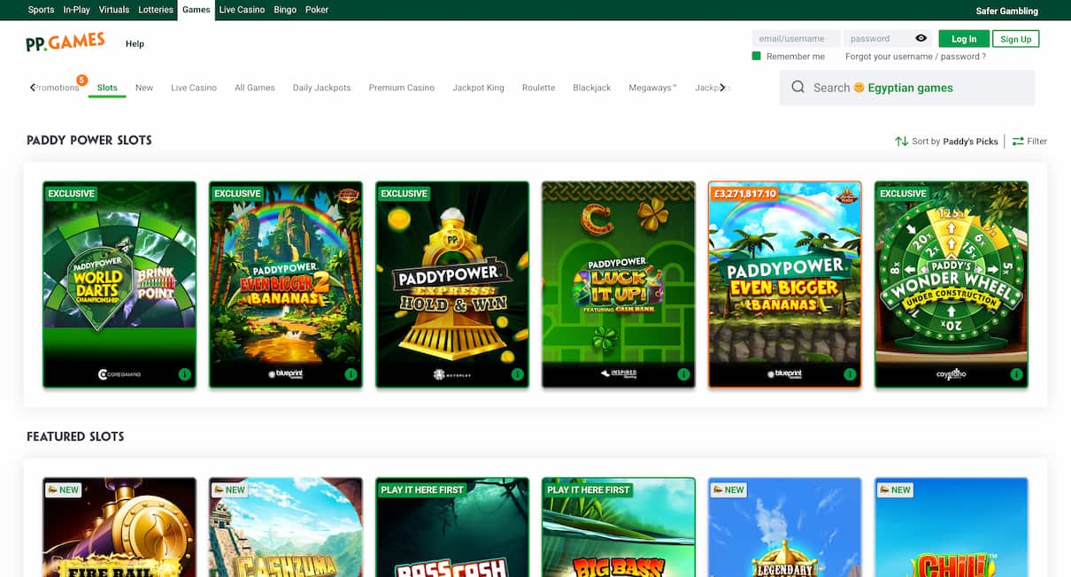 Paddy Power casino with Apple Pay