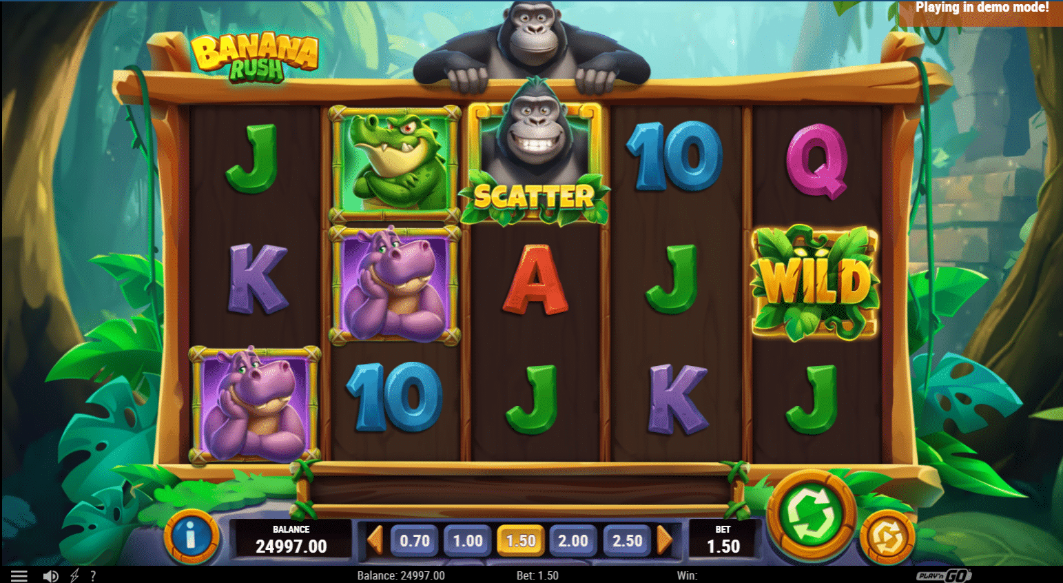 Play n GO Banana Rush Slot
