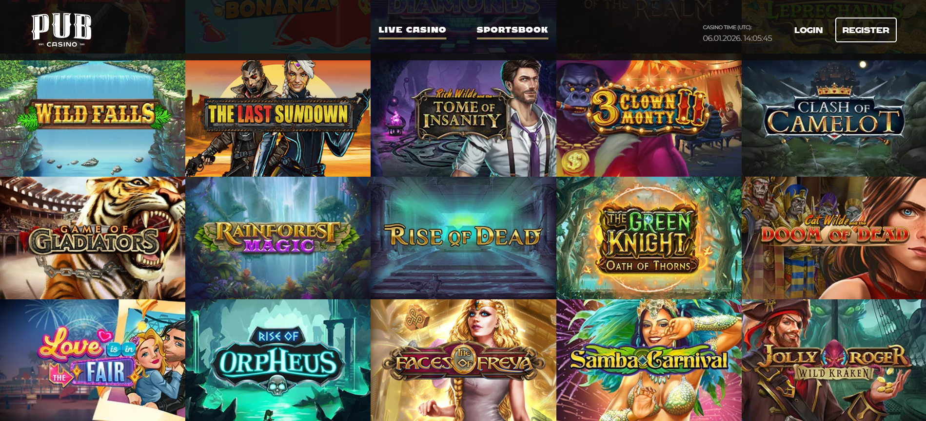 Play n Go Casinos Pub Casino