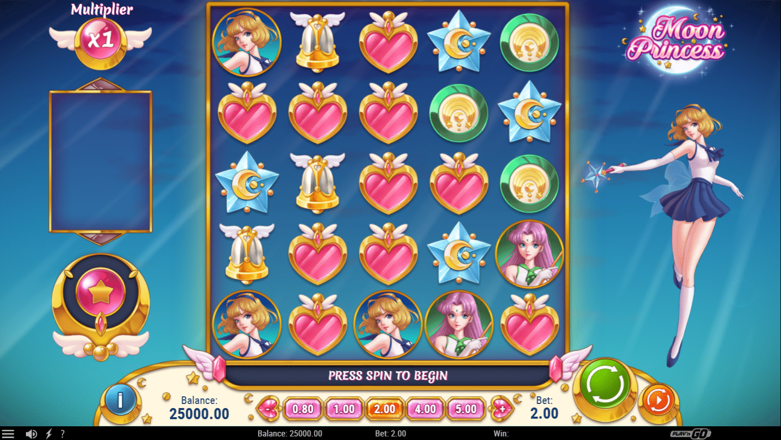 Play n Go Moon Princess Slot