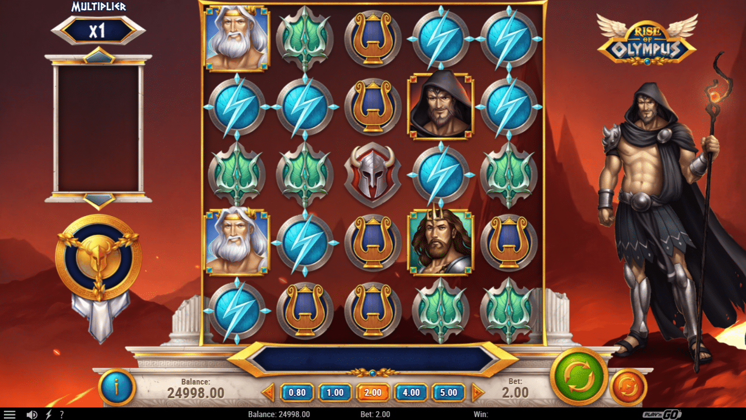 Play n Go Rise of Olympus Slot