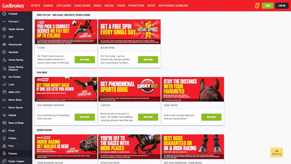 Ladbrokes Pay By Phone Betting Offers
