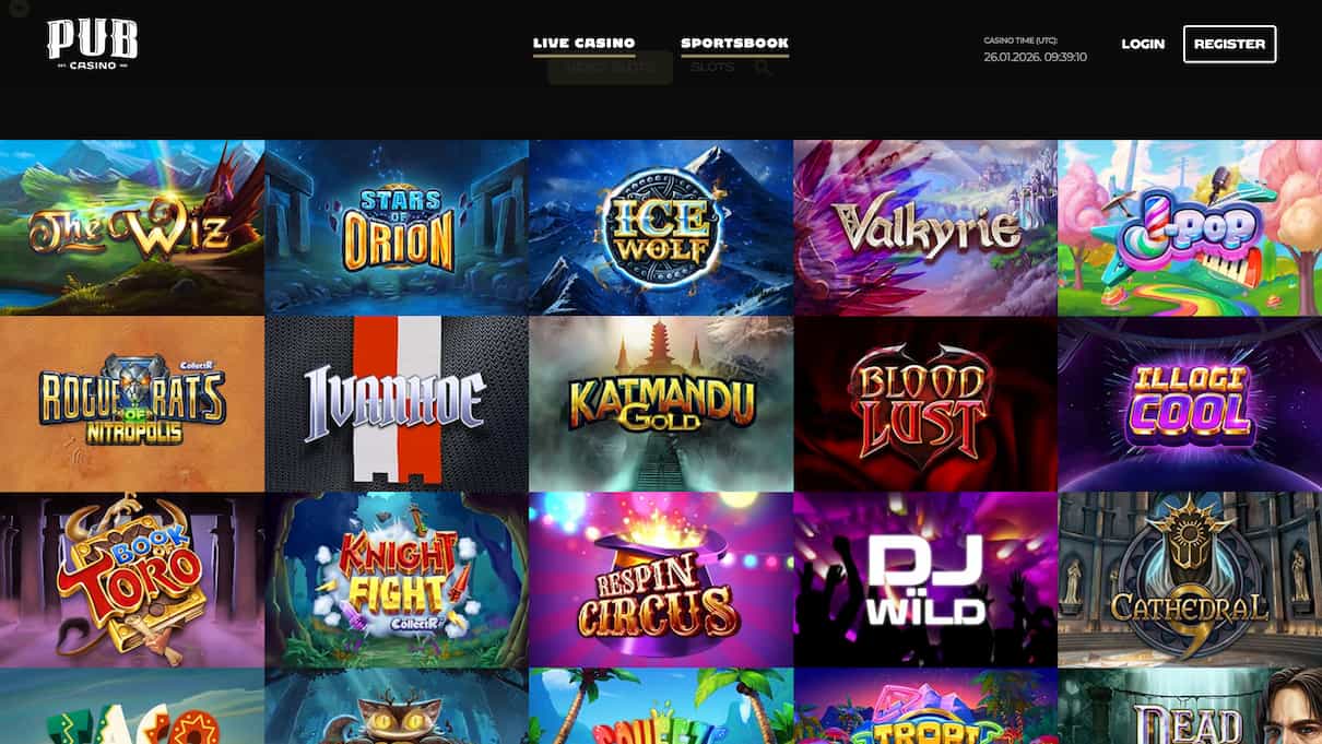 Pub Casino Elk Studios Casino