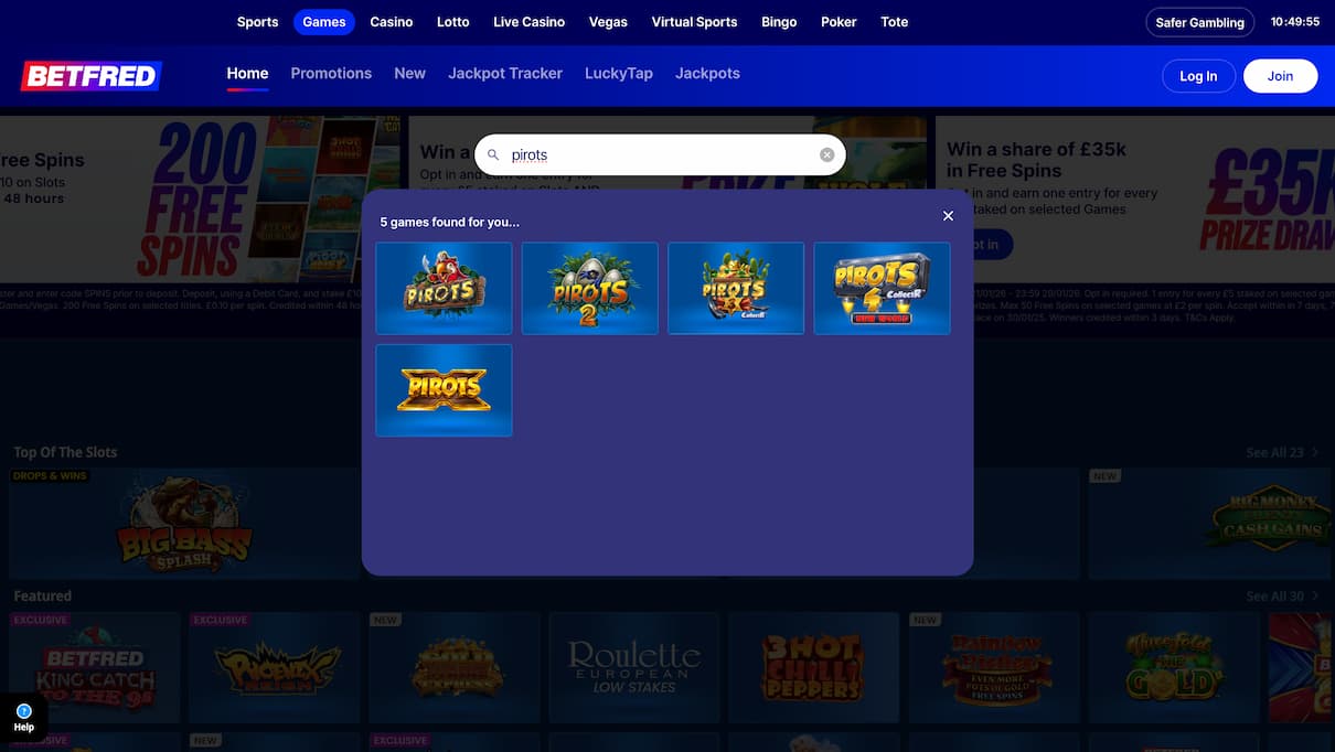 Betfred Elk Studios Casino