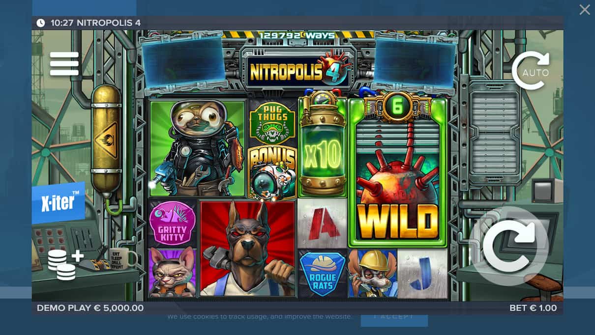 Nitropolis 4 Slot