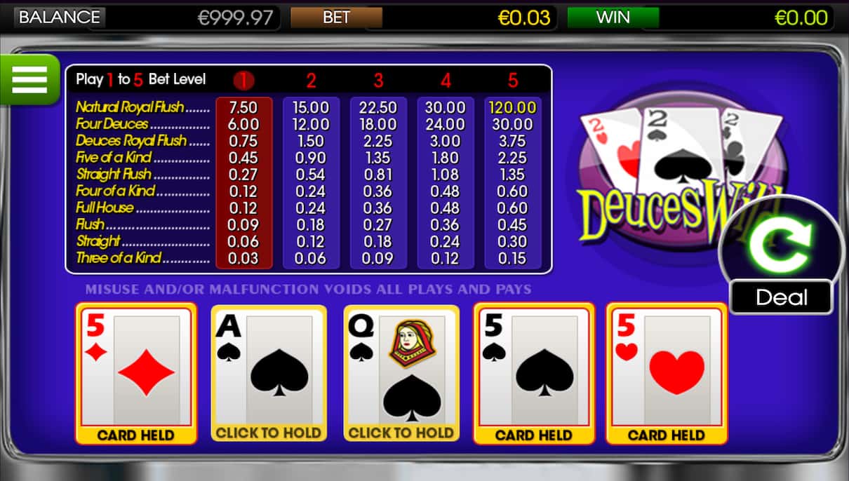 Betsoft Video Poker